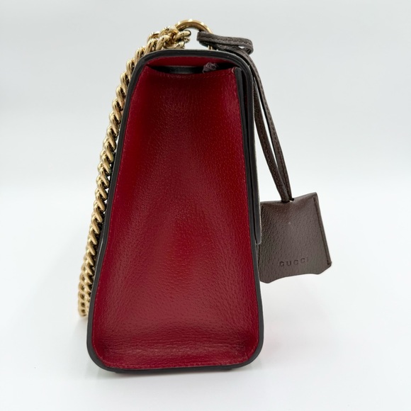 Gucci GG Supreme Monogram Tian Large Padlock Shoulder Bag Beige Multicolor - Picture 2 of 11